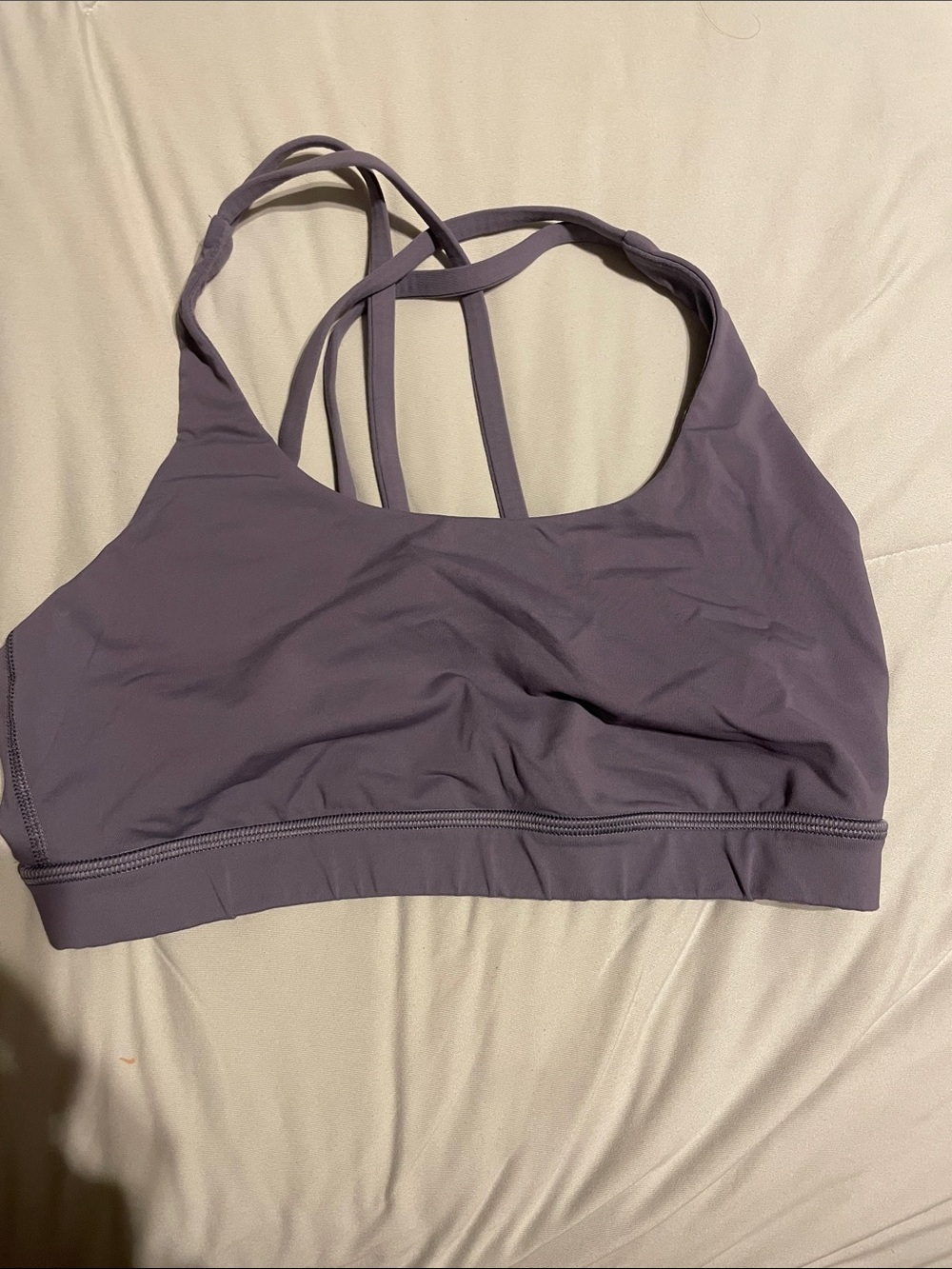 lululemon athletica Mauve Strappy Sports Bra